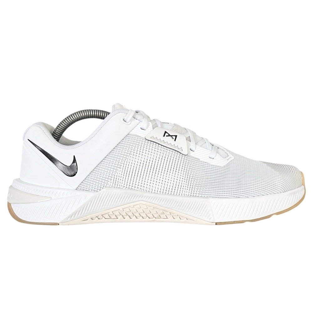 Nike Metcon 9 Mens Training Shoes White Black Gum HJ1875-100 Size 10 Sneakers